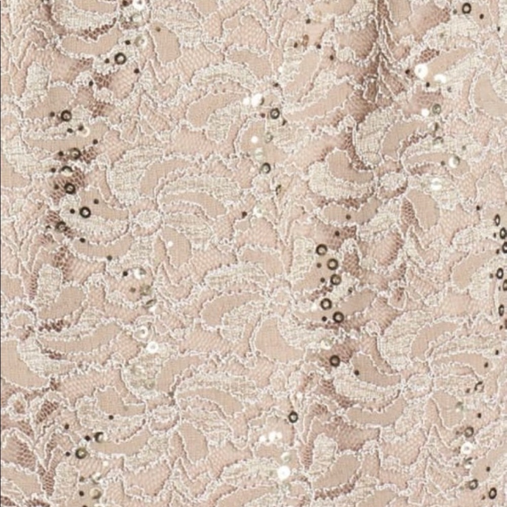 Alex evening champagne colored mother of the bride dress size 18 fits like a 14W